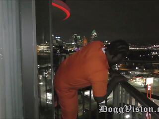 Escaped Convict Steals BBW Pussy: American Role Play sex movie by Dogg Vision