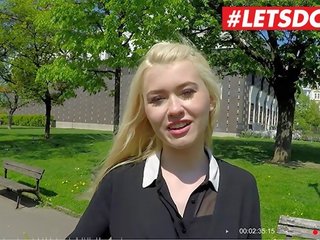 Letsdoeit - memoles bertato remaja turis terbujuk ke kotor video oleh ceko orang