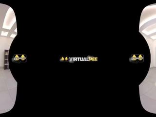 Virtualpee - muca lulanje s stupendous lepota miky ljubezen v virtual realnost