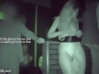 Jeny pandai besi tertangkap telanjang di sebuah malam klub!