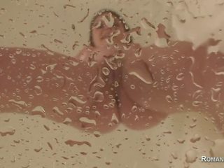 Pov robić siku złoty prysznic z anastasia róża - sikanie na swój twarz