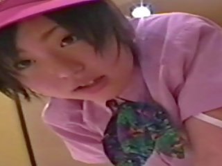 Japanese mademoiselle ( 18) with McDonald's uniform 003