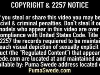 Dom Smoker Puma Swede Pussy Fucks lustful xxx movie Slave Claudia Valentine&excl;