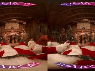 VRBangers Christams Orgy with Abella Danger and her 7 sedusive Elves VR x rated video