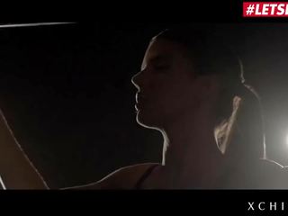 LETSDOEIT - Light Bondage oversexed adult clip with Czech deity Candice Luca