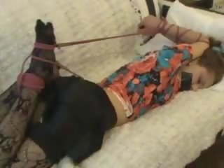 Brunette darling Tied: New lady Tube porn show f5