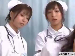 Milf Japan doc Instructs Nurses On Proper Handjob