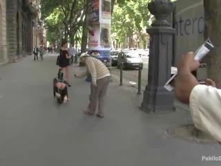 Marvelous Young darling being used In Public