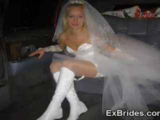 Real extraordinary Amateur Brides!