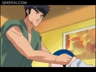 Naked Hentai young darling Jumping splendid to trot peter And Hitting Hard Balls