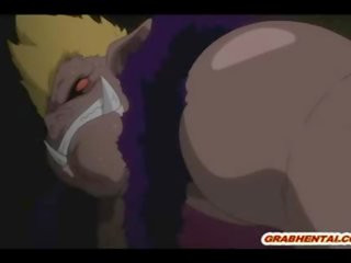 Bandážovanie hentai bigboobed groupfucked podľa geto monsters anime