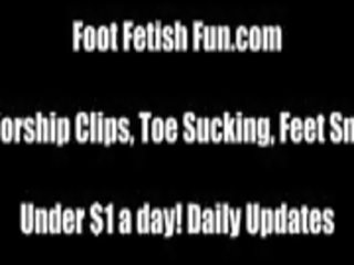 Foot Fetish Cum Countdown With Taylor And Summer
