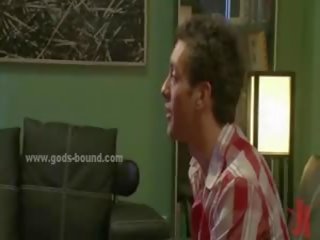 Homosexual Mate Curiosity leads Him x rated video show clip Bondman