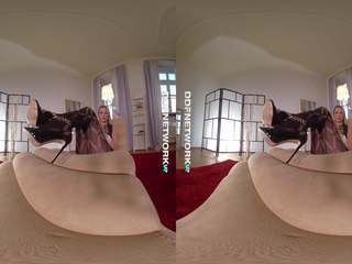 DDFNetwork VR - Nikky Dream Pantyhose deity in Virtual Reality