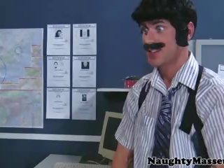 Busty Detective Creampied on Office Desk, adult film d2